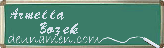 Armella Bozek Visitenkarte